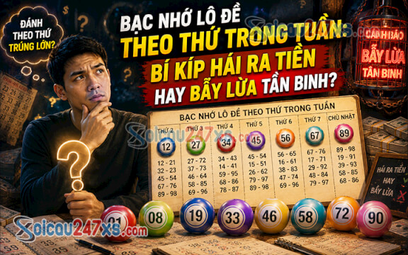 Bạc nhớ lô đề theo Thứ trong tuần: Bí kíp hái ra tiền hay bẫy lừa tân binh?