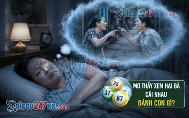 Mơ thấy xem hai bà cãi nhau đánh con gì? Điềm báo về con số 08
