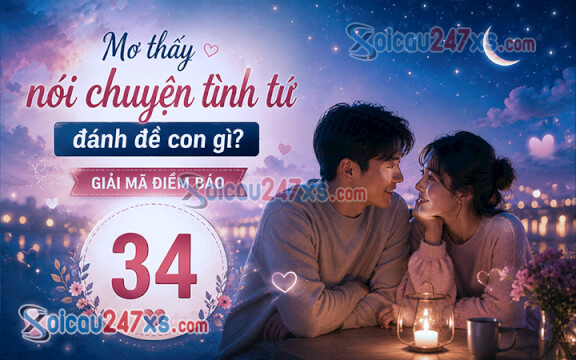 Mơ thấy nói chuyện tình tứ đánh đề con gì? Giải mã điềm báo (34)