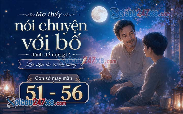 Mơ thấy nói chuyện với bố đánh đề con gì? Lời dặn dò từ cõi mộng