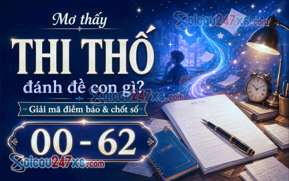 Mơ thấy Thi thố đánh đề con gì? Giải mã điềm báo & chốt số (00 - 62)