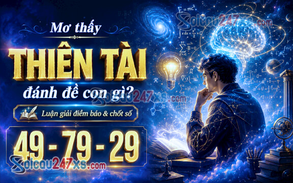 Mơ thấy Thiên tài đánh đề con gì? Luận giải điềm báo & chốt số (49 - 79 - 29)