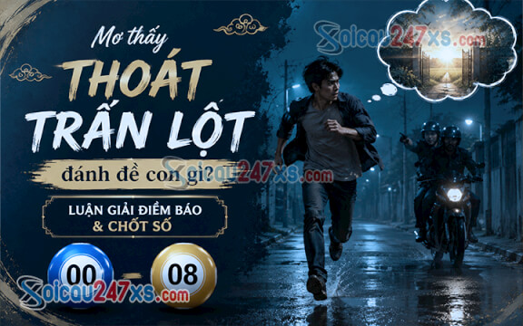 Mơ thấy Thoát trấn lột đánh đề con gì? Luận giải điềm báo & chốt số (00 - 08)