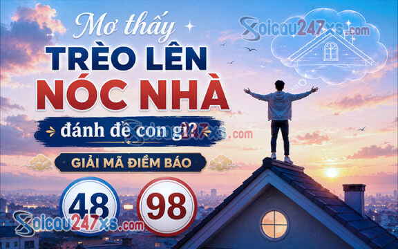 Mơ thấy trèo lên nóc nhà đánh đề con gì? Giải mã điềm báo (48 - 98)