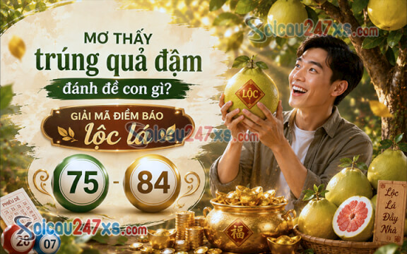 Mơ thấy trúng quả đậm đánh đề con gì? Giải mã điềm báo lộc lá (75-84)