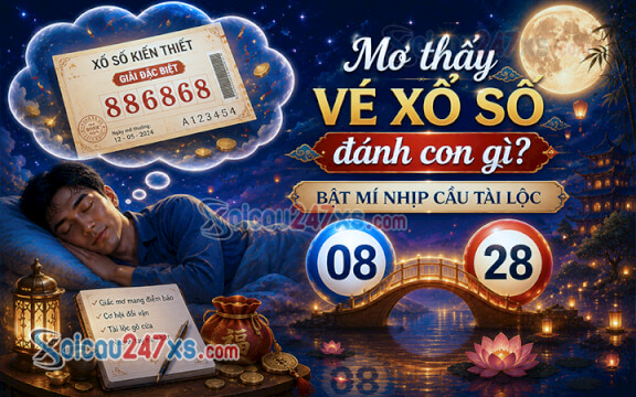 Mơ thấy vé xổ số đánh con gì? Bật mí nhịp cầu tài lộc (08-28)