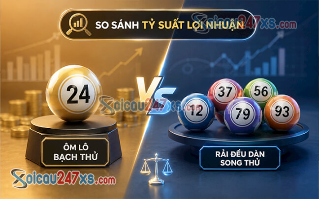 So sánh tỷ suất lợi nhuận: Ôm lô Bạch Thủ hay rải đều dàn Song Thủ?